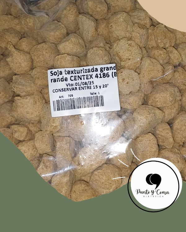 Producto - soja texturizada grande