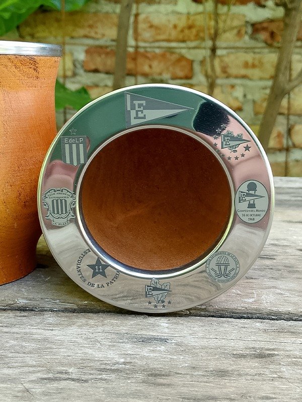 Producto - Mate personalizado PINCHA mod. 5 + bombilla color