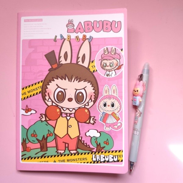 Producto - Cuaderno tapas blandas Labubu