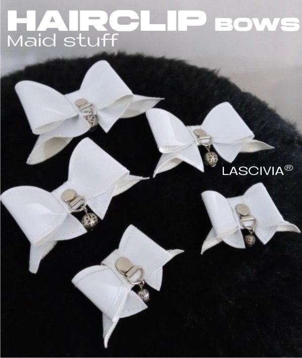 Producto - HAIRCLIP BOWS -ByW-