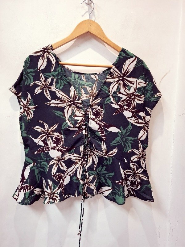 Producto - Blusa floreada MANGO