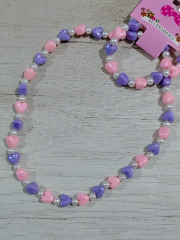 Producto - Set de pulsera y cadenita de perla 5