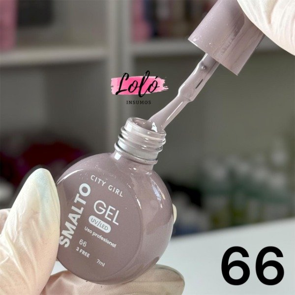 Producto - Esmalte semi City Girl 7ml (extra pigmentado) - 66