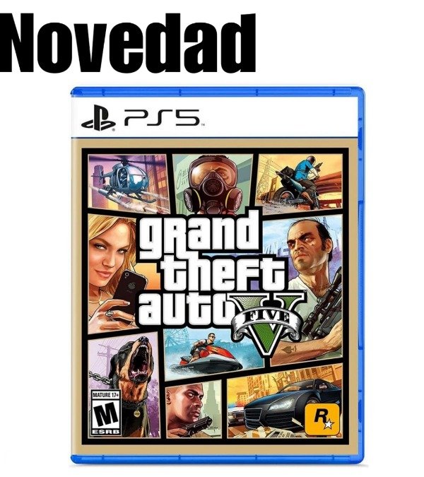 Producto - Gran Thert Auto V Juego Fisico PlayStation 5