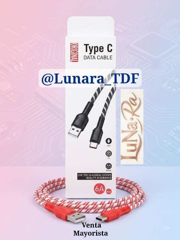 Producto - Cable USB-A a USB Tipo C (6A Max) CableUSB-C-ECO-COMBINADO - 1