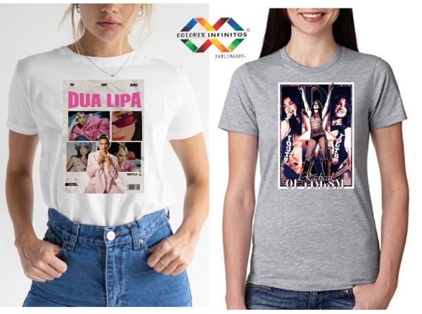 Producto - REMERAS-DUALIPA-POLIESTER TALLE S - 0