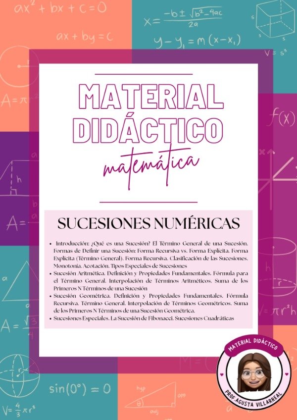 Producto - SUCESIONES NUMÉRICAS