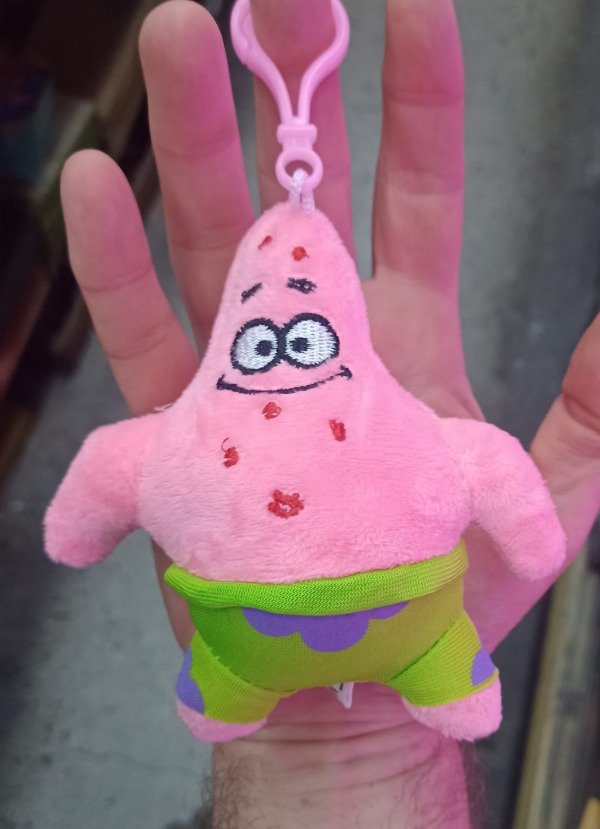 Producto - LLAVERO PELUCHE - PATRICIO BOB ESPONJA