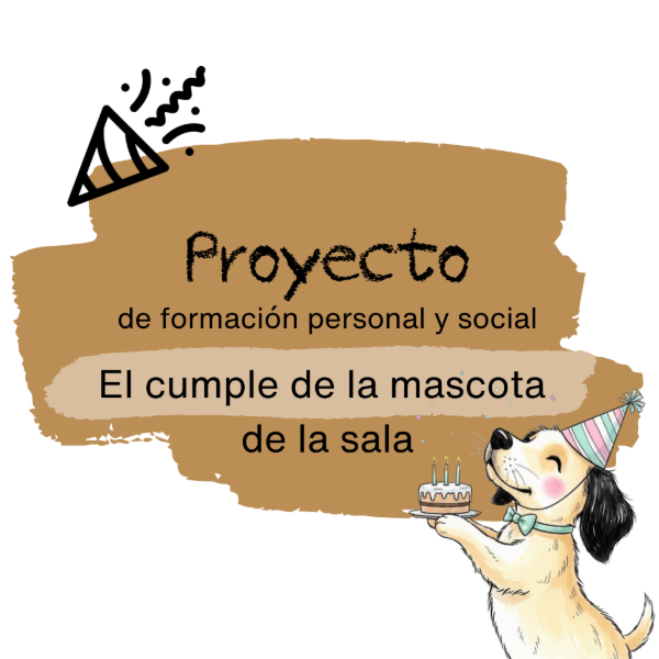 Producto - Proyecto: el cumpleaños de la mascota de la sala