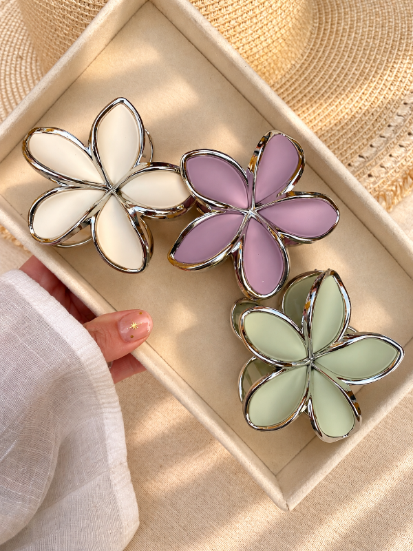 Producto - Broche FLOR HAWAI TROPICAL - 2