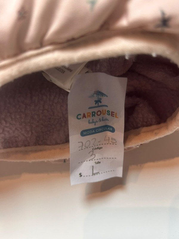 Producto - Campera inflable rosa estampada Baby Harvest - 5