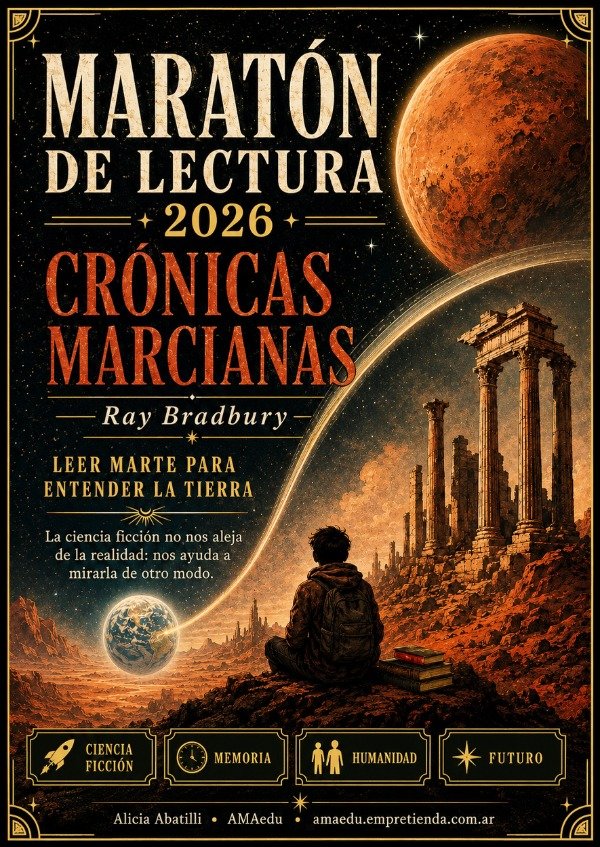 Producto - Maratón de Lectura CRÓNICAS MARCIANAS (Secundaria)