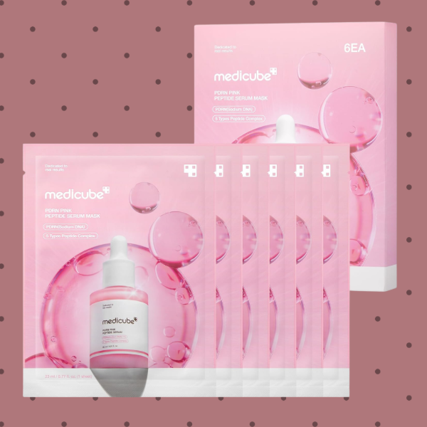 Producto - medicube PDRN Pink Peptide Mask 6un - 0