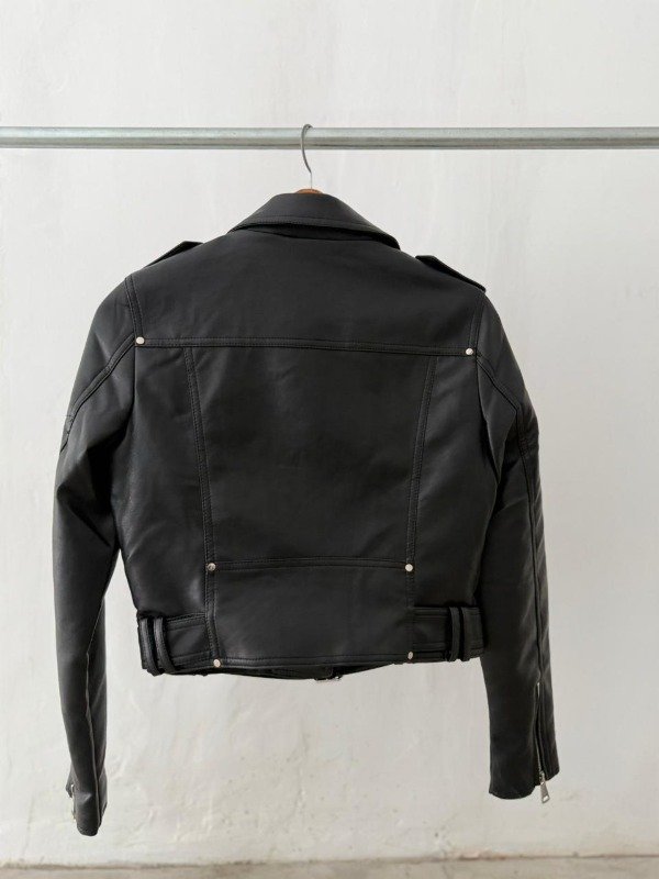Producto - 0108 CAMPERA YD ECOCUERO NEGRO - 1