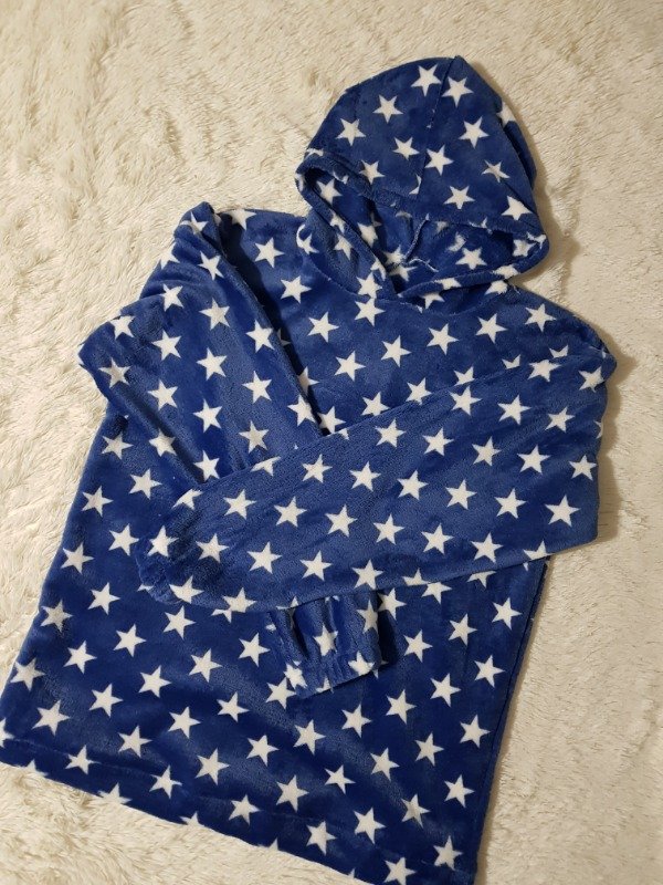 Producto - Maxi Buzo Polar Soft Estrellas Azul