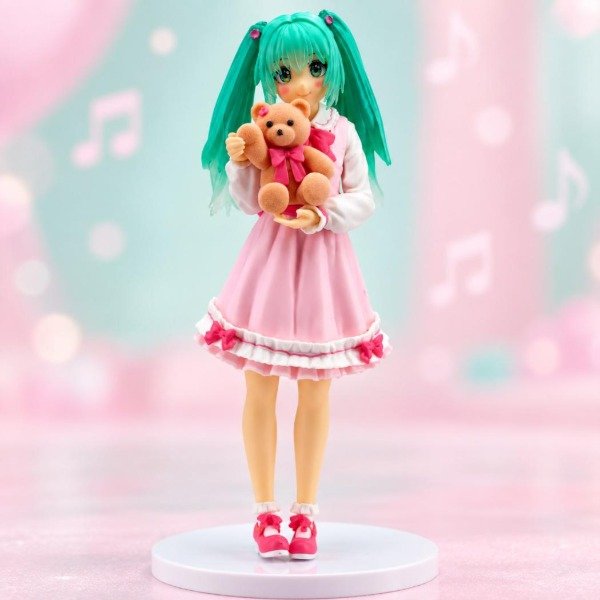 Producto - Figura Miku con Peluche - Hatsune Miku