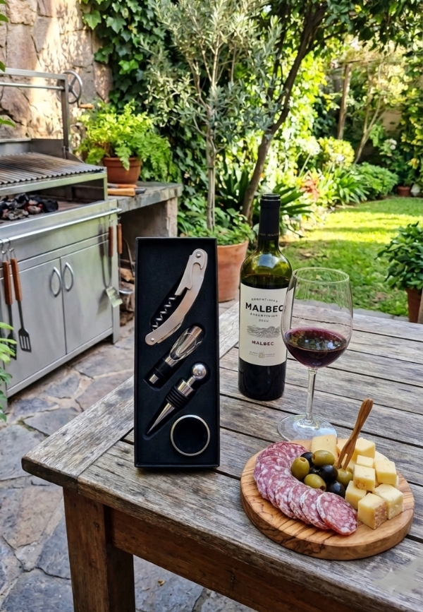Producto - Set de vino 4 piezas