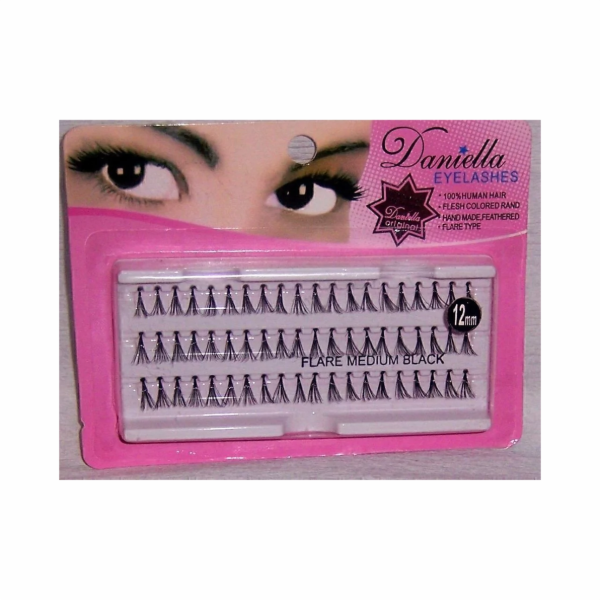 Producto - PESTAÑAS EN BLISTER POR 60 GRUPITOS TAMAÑO 8 ó 10 ó 12 ó 14 mm. ó MIXTA