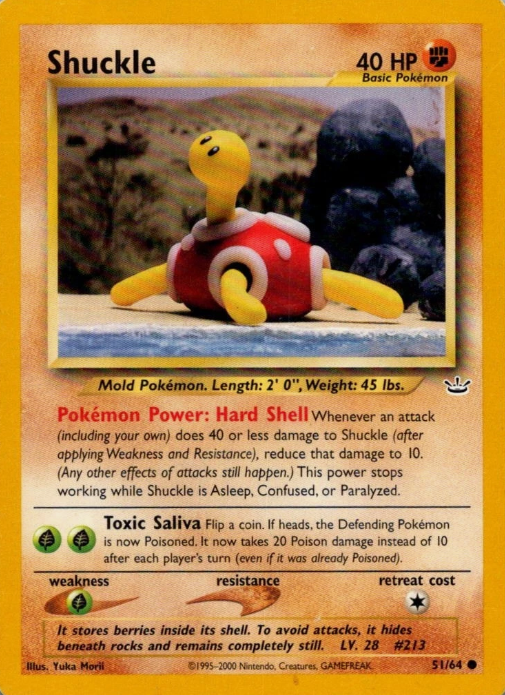 Producto - Shuckle (51/64) [Neo Revelation Unlimited]