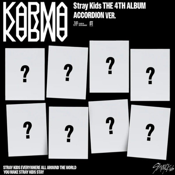 Producto - STRAY KIDS ALBUM KARMA - ACCORDION VER CON FANS GIFT