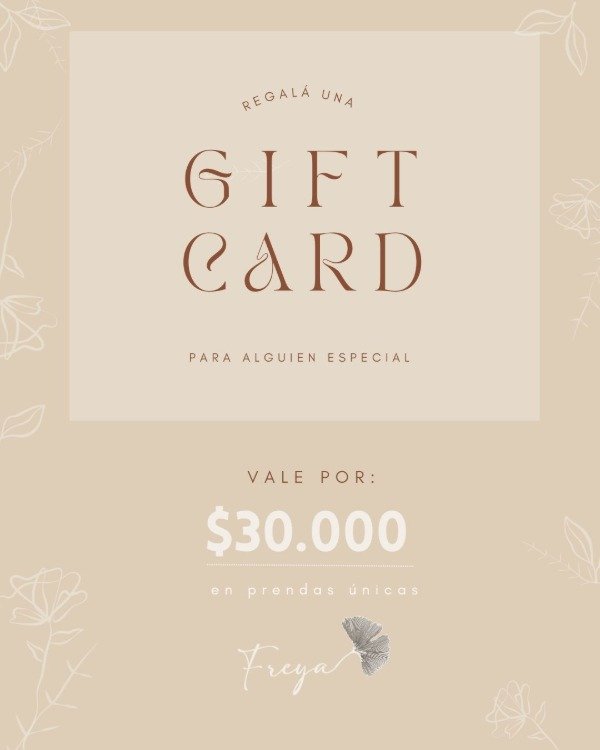 Producto - Gift Card 1