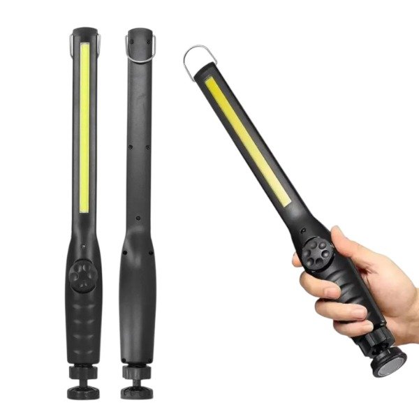 Producto - Luz Portátil Led Usb Recargable Linterna Mecánico Imán