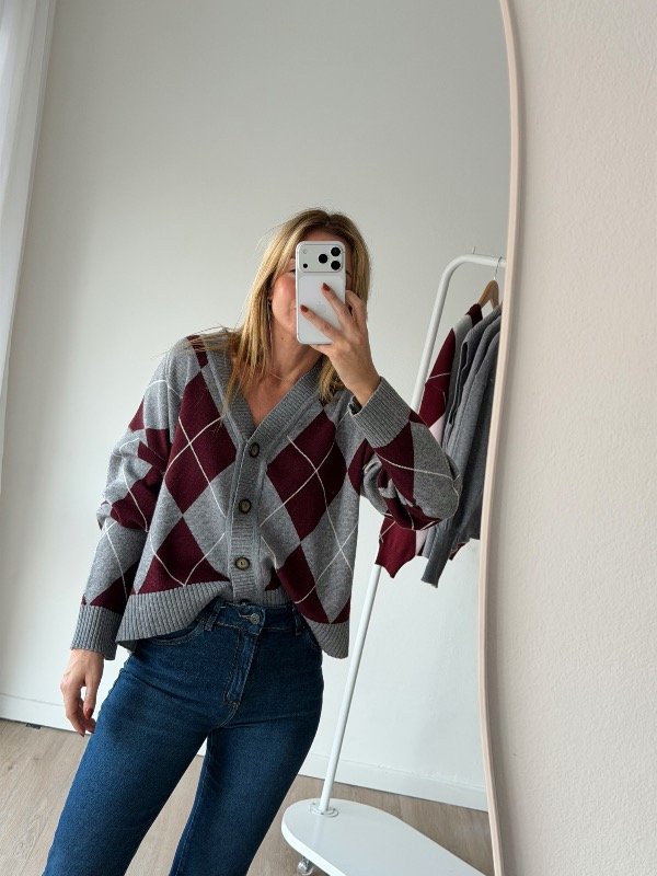 Producto - CARDIGAN ROMBOS