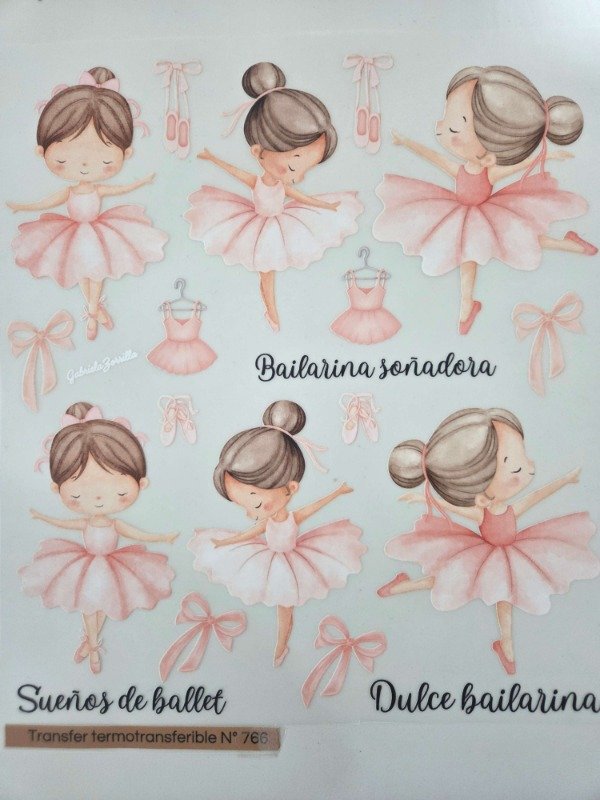 Producto - Transfer Termo BAILARINA