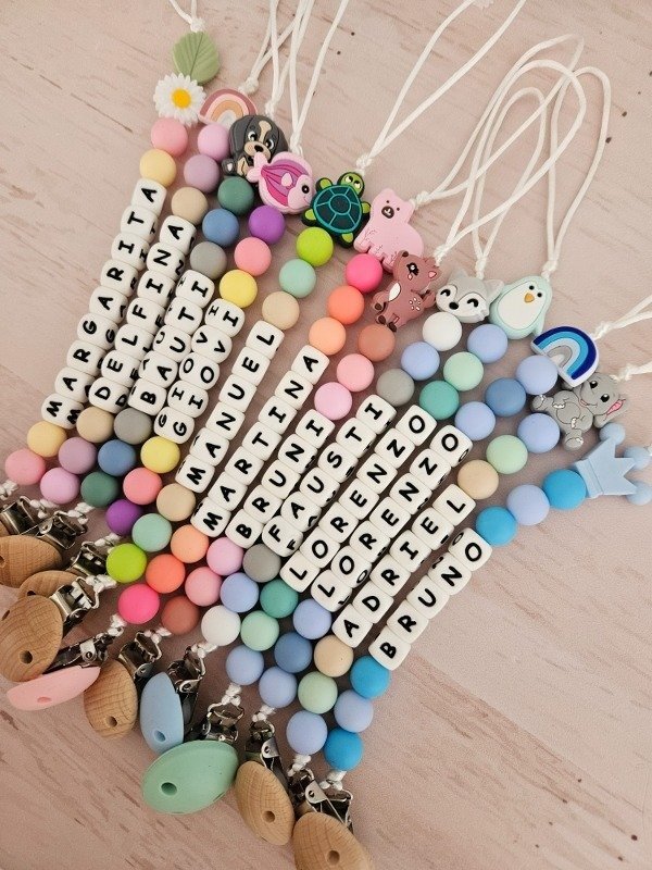 Producto - Portachupete Silicona persanalizado