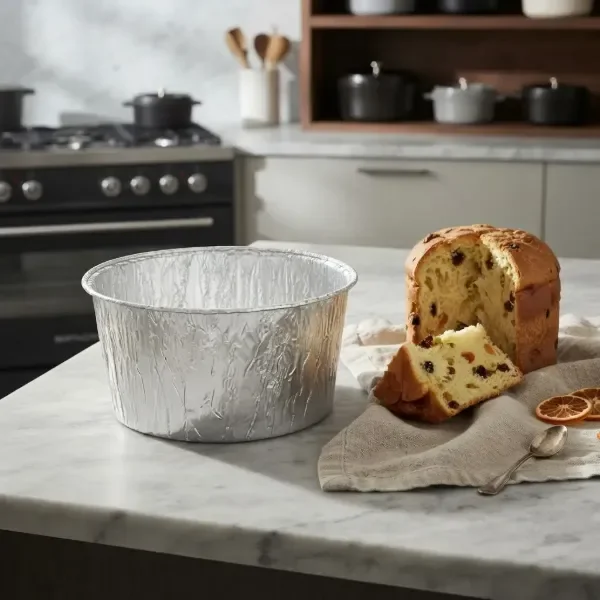 Producto - MOLDE ALUMINIO PAN DULCE 1 KILO - Descartable X 50 Unid. - 0