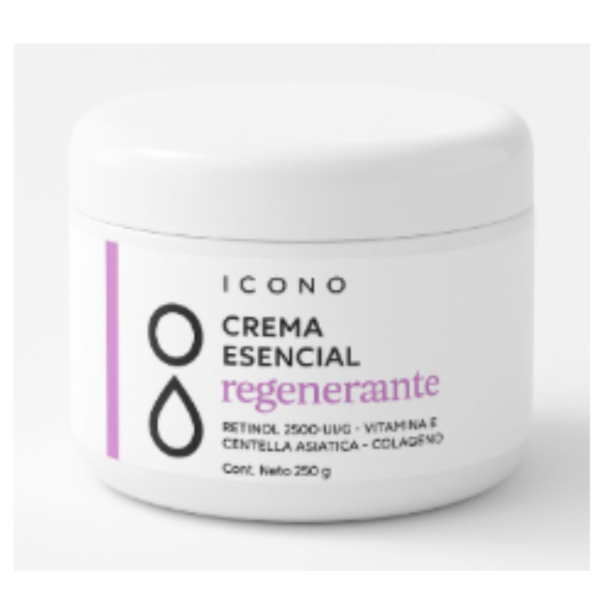 Producto - Crema esencial Regenerante con retinol (250g) - ICONO
