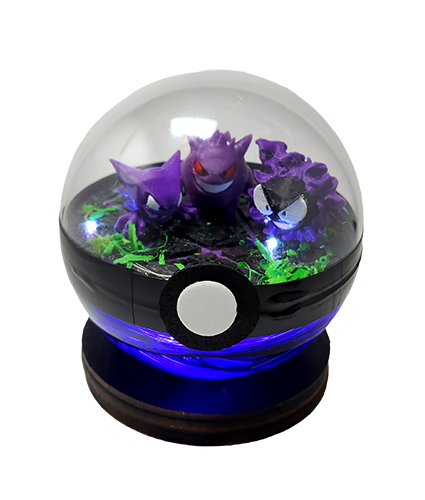 Producto - Lampara Diorama Pokemon Gengar Haunter Gastly Cable Usb