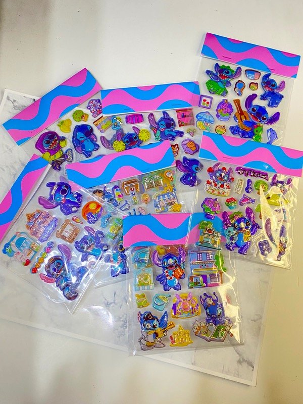Producto - Plantilla de stickers 3D