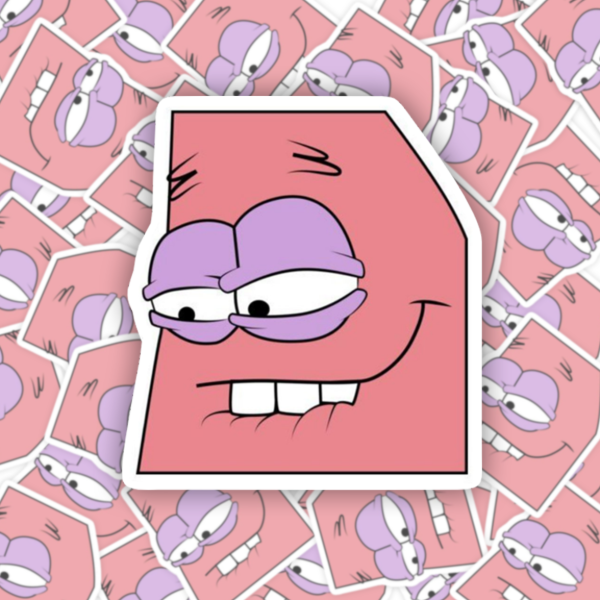 Producto - N0067 - Patricio mordiendose el labio Bob Esponja