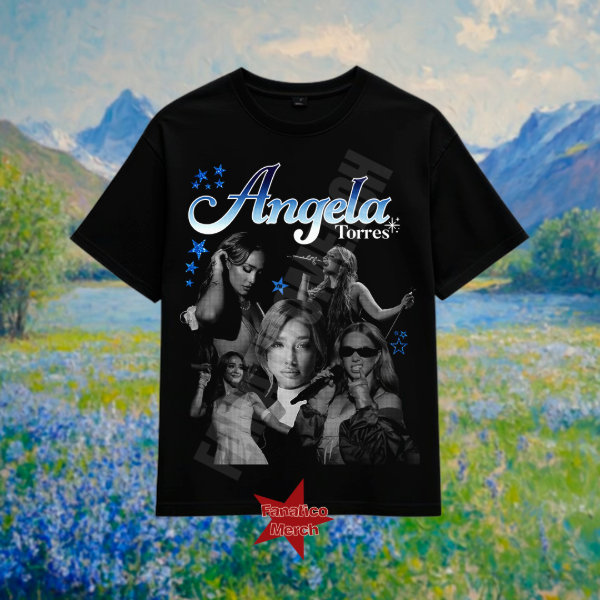 Remera Clasica - Angela Torres I (DTF + glitter)