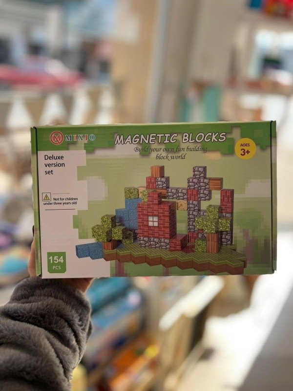 Producto - Magnetics Blocks Minecracft 154 piezas