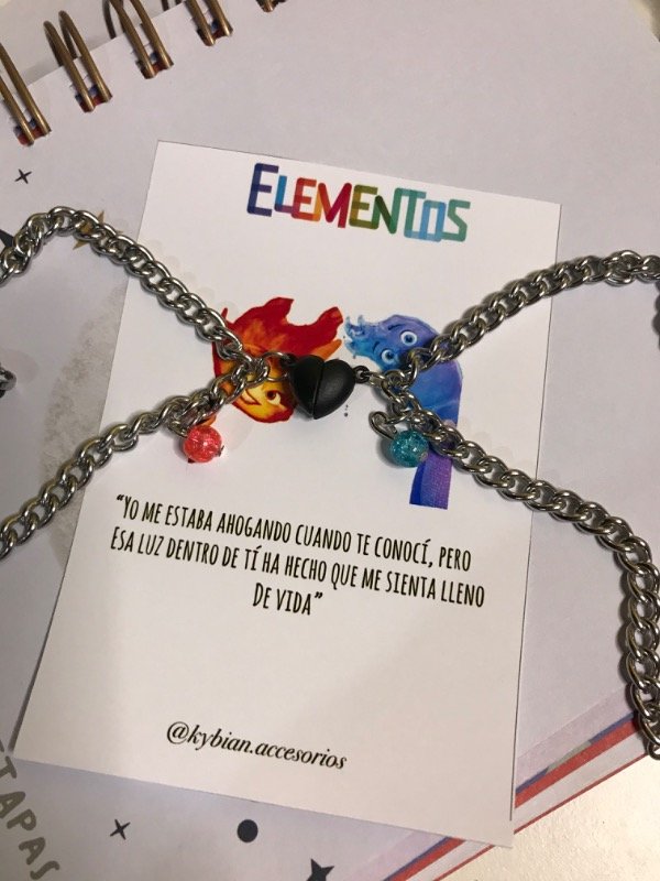 Producto - Pulseras Elementos Acero quirúrgico