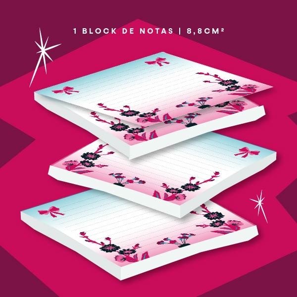 Producto - Block de notas - ROSA