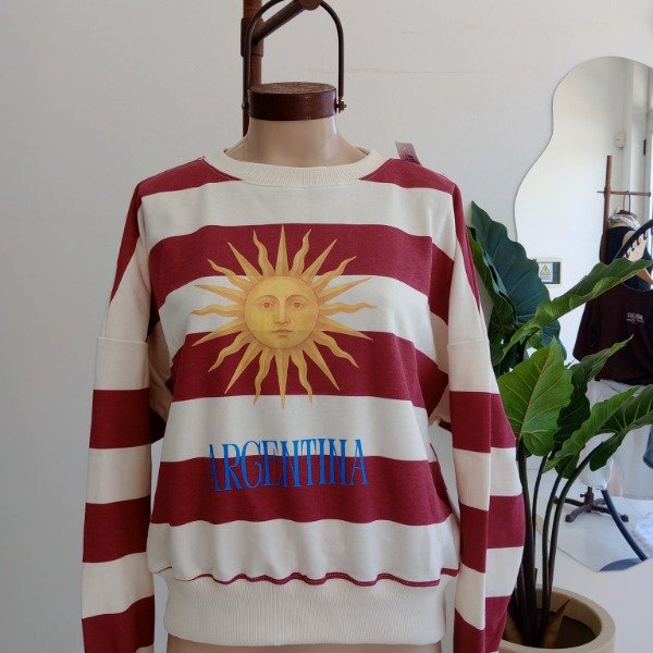 Producto - 570 - BUZO OVER RAYADO SOL