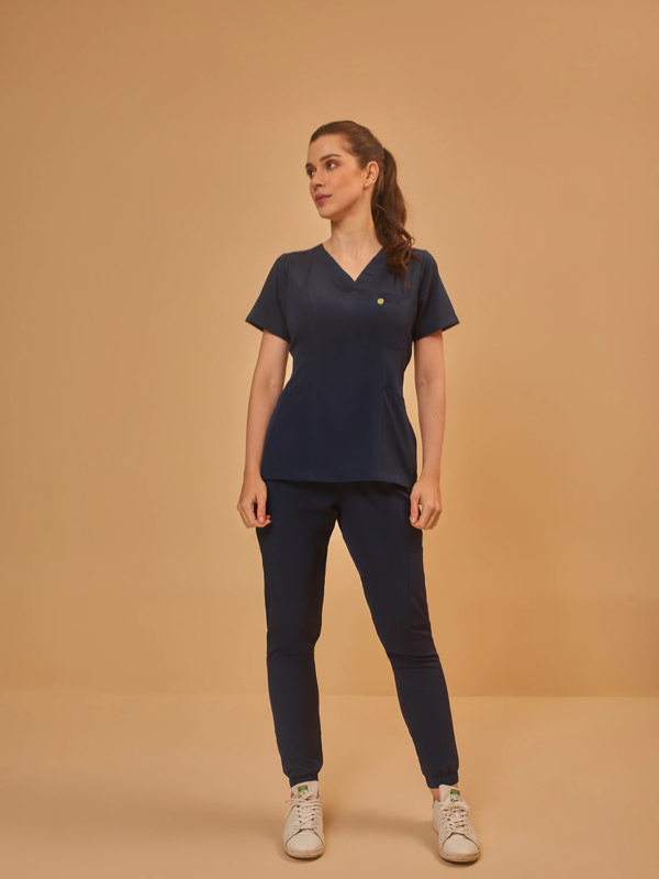 Producto - Ambo Vena Azul Marino (Ultimo talle XS/ PP)