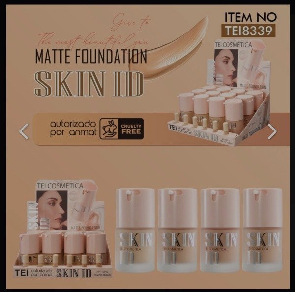 Producto - Base skin matte tei