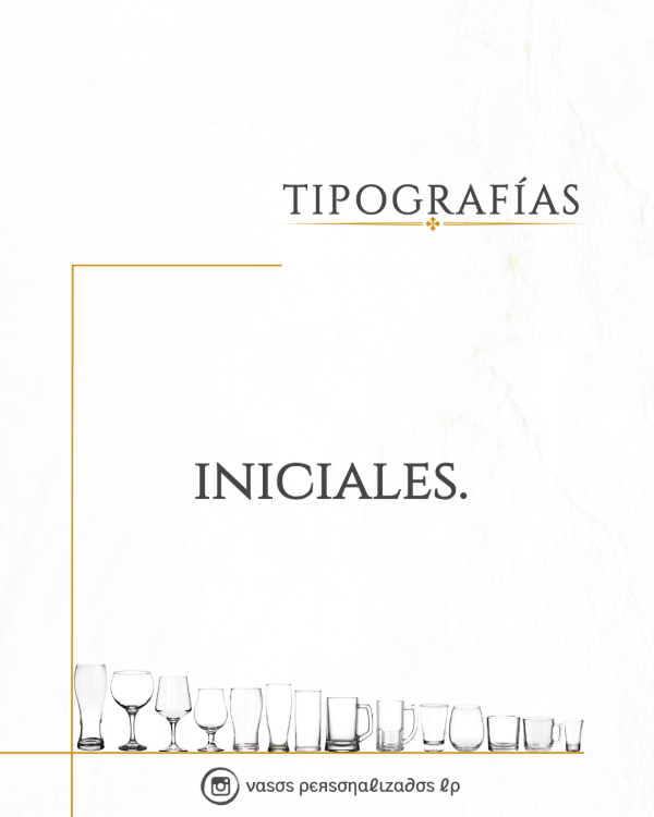 Producto - Tipografías - Iniciales