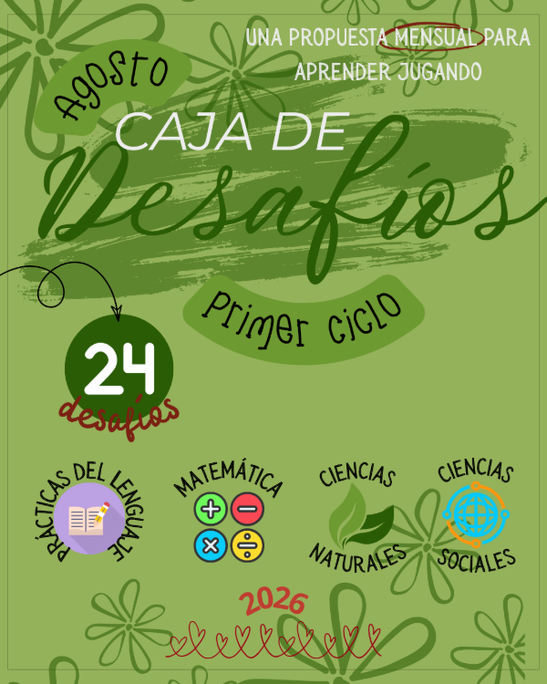 Producto - 1er Ciclo Caja de Desafíos Agosto