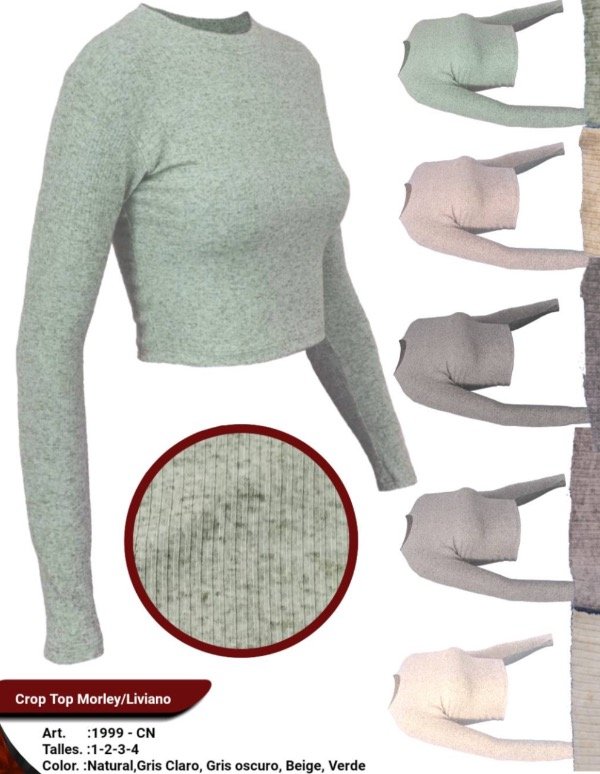 Producto - LINEA FELIX crop top morley liviano 2