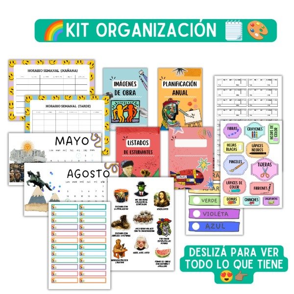 Producto - (Plantillas imprimibles) KIT ORGANIZACIÓN