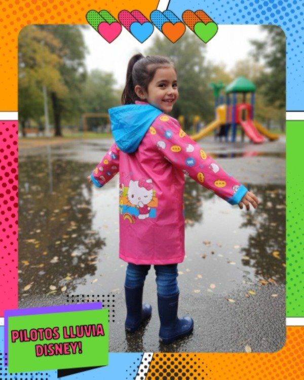 Producto - Piloto de lluvia Hello Kitty