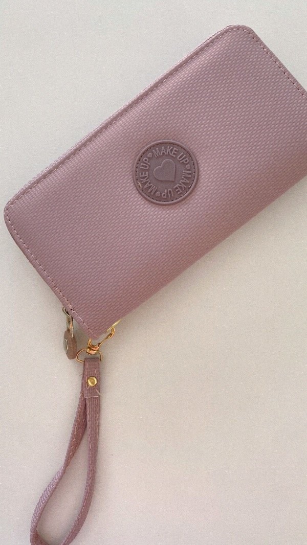 Producto - Billetera grande simple MakeUp. Lila