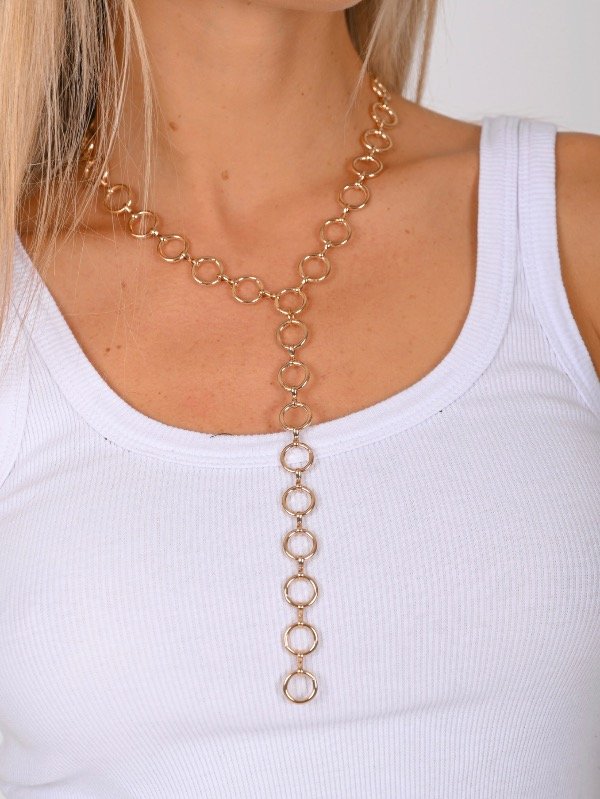 Producto - Collar Circulos Gold