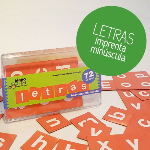 Producto - Letras imantadas imprenta minúscula