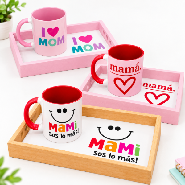 Producto - SET TAZA + BANDEJA MAMA